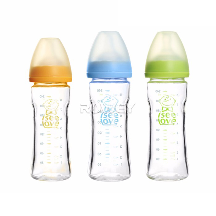 glass baby bottle