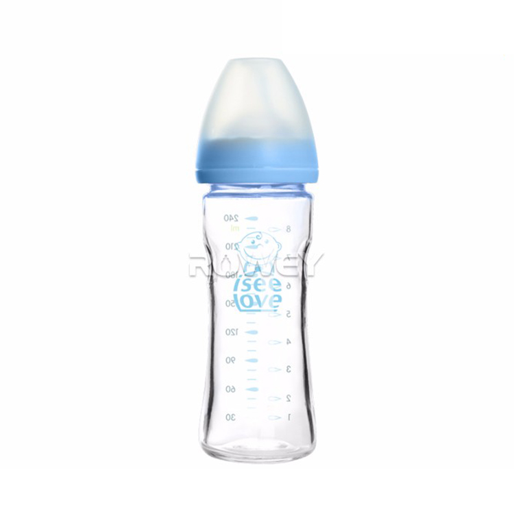baby bottle with cover