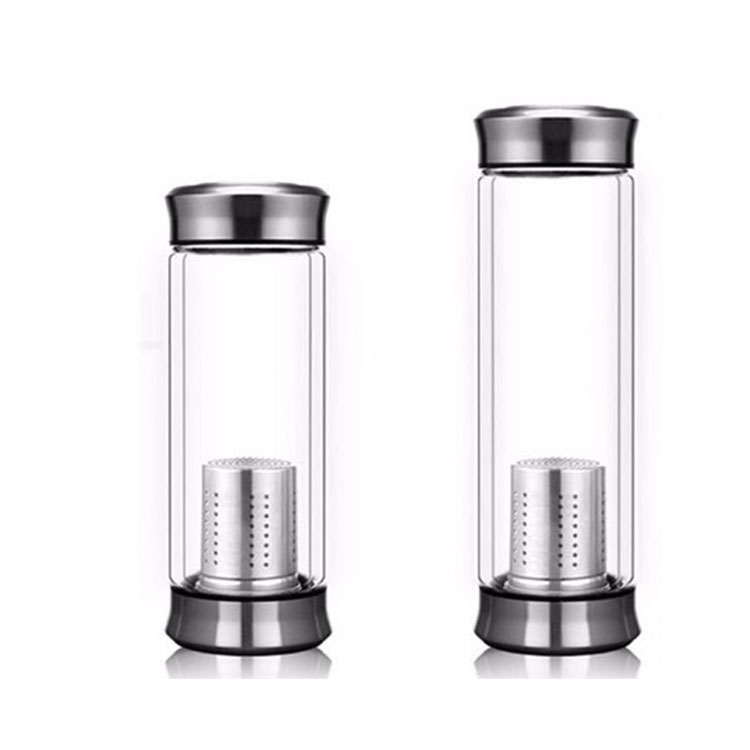 Double Custom Wall Infuser Glass Water Bottle